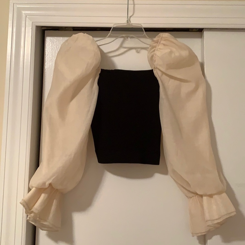 ZARA Puffy Sleeve Shirt